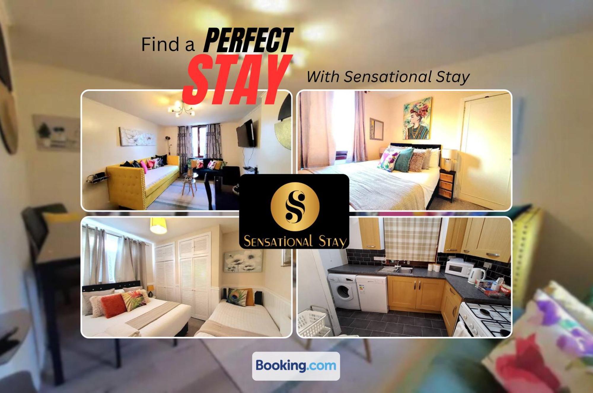 Sensational Stay Short Lets & Serviced Accommodation 2 Bedroom Apartment Aberdeen, Middlefield Place Dış mekan fotoğraf